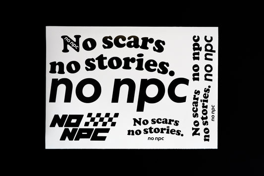 Sticker set black